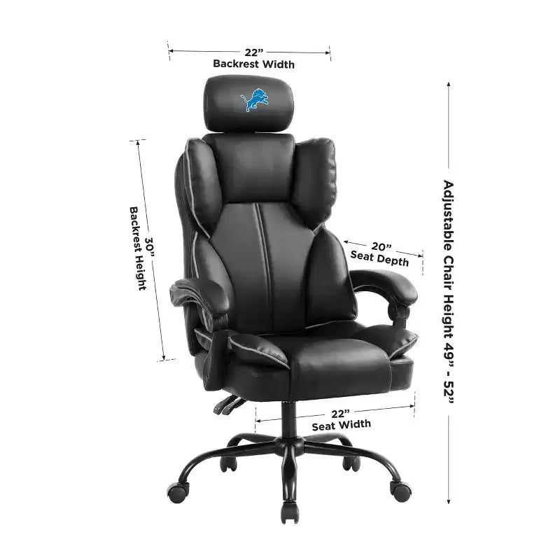 NFL Detroit Lions Champ Office Chair