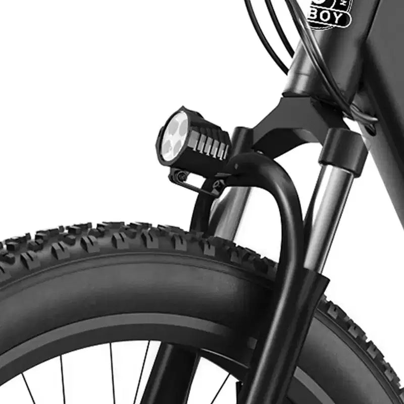 Hiboy Adult P6 26" Step-Over Electric Mountain Bike - Black
