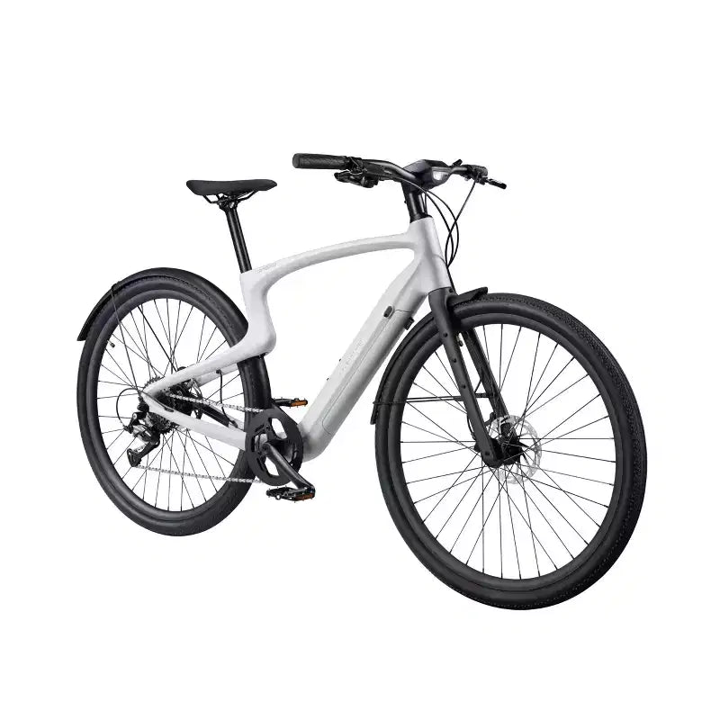 Urtopia Adult Carbon 1 Pro Smart 27.64'' Step-Over Electric Cruiser Bike - White S