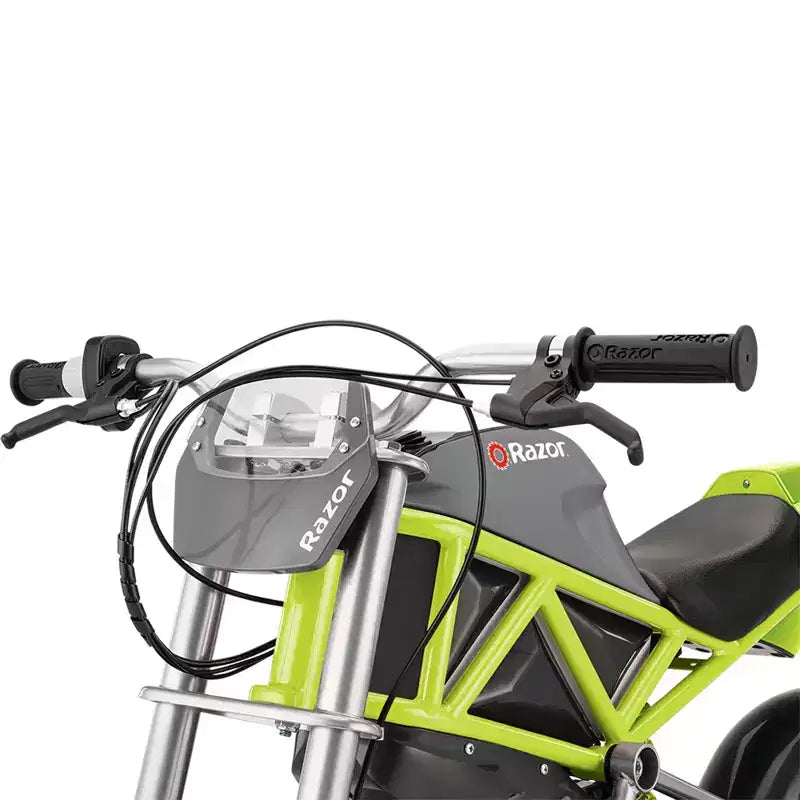 Razor RSF650 Electric Bike with Pneumatic Tires, Chain Driven Motor, and Hidden Compartment Supports 220 Pounds and Speeds of 17 Miles per Hour