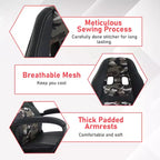 BestMassage Gaming Chair Office Chair with Lumbar Support Adjustable Height PU Leather Executive Chair for Women Men Adults
