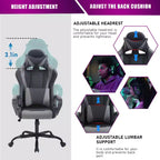 BestMassage Gaming Desk Chair Office Chair Computer Chair with Armrests 360 Swivel Lumbar Support Executive Task Chair for Adults