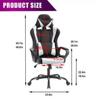 BestMassage Gaming Desk Chair Office Chair Computer Chair with Armrests 360 Swivel Lumbar Support Executive Task Chair for Adults