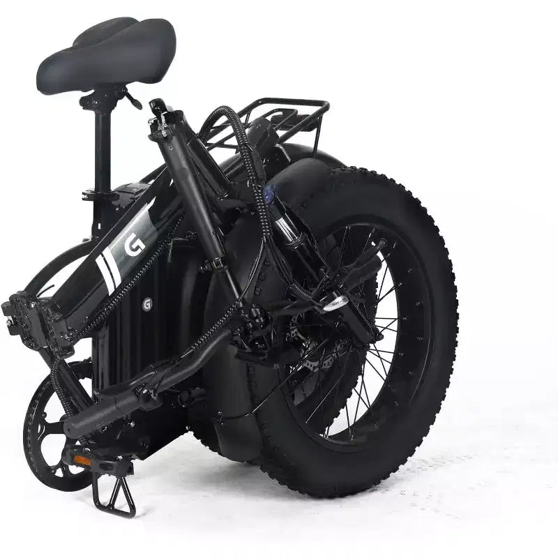 Electric Bike for Adults,20 x 4.0 Fat Tire Folding Ebike,48V Removable Battery and 7-Speed Gears Ideal for Commuting