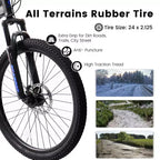 Sturdy Steel Frame for Adults, Commuting, Travel and Off-Road Cycling