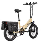 GoPowerBike GoPlus Folding Electric Bike | 20 Fat Tire eBike | 500W Motor, 20mph Top Speed | 45+ Mile Range, 5 Pedal-Assist Levels | Open Box