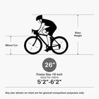 hykolity Mountain Bike 26 inch MTB Bicycle 18 Speed Cycling for Adult Men Women Outdoor Trail Off-Road Sport Bikes Black Dual Full Suspension