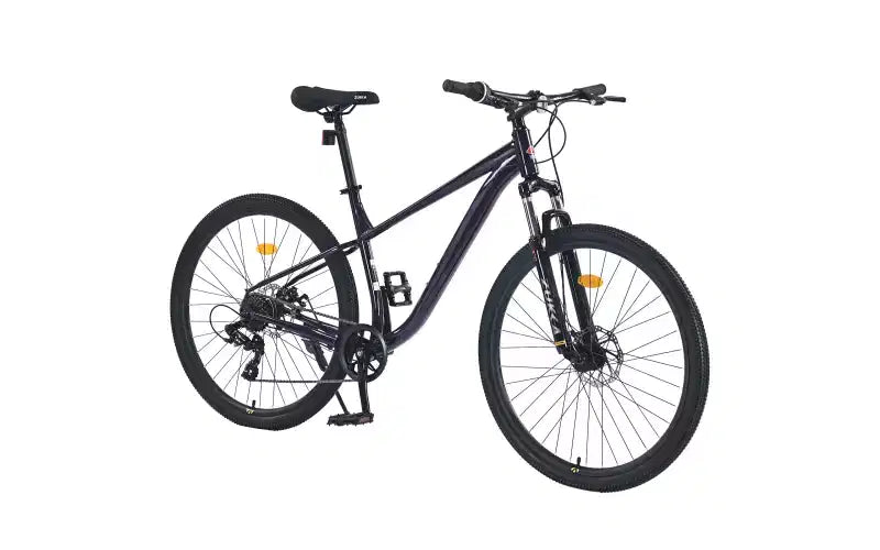 27.5 Inch Wheels 8 Speed Mountain Bike, for Men Women Boys and Girls, Front Suspension, Steel Frame