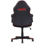 Okak Armrest-Adjustable Ergonomic Gaming Chair, Office Chairs with 360-Degree Swivel and Tilt Control, Criss Cross Chair for Gaming Room, Study, Black