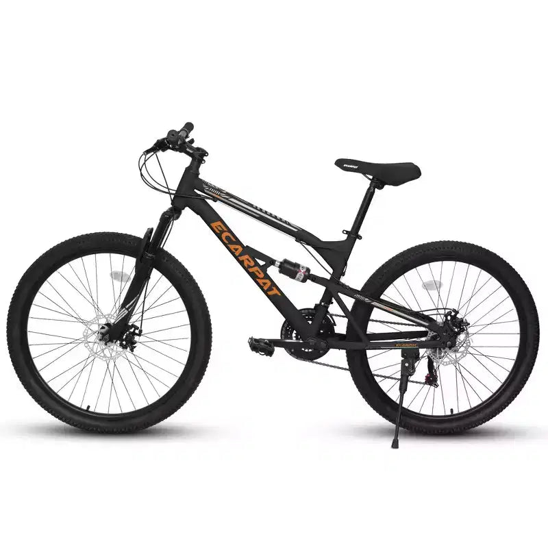 Whisen 26 Inch Steel Frame Shock Fork Plus Shock Absorber 21-speed Unisex Mountain Bike
