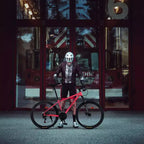 Okak 26IN Adult Bike with 24 Speed and Suspension Fork, Mountain Bike with KENDA Tires and Disk Brake, Fat Tire Bike for Men and Women