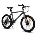 Okak 20IN Toddler Bike with 7-Speed and Steel Frame, Kids Bike with Dual Disc Brakes and 1.75IN Tires, Kids Cruiser Bikes for Boys & Girls