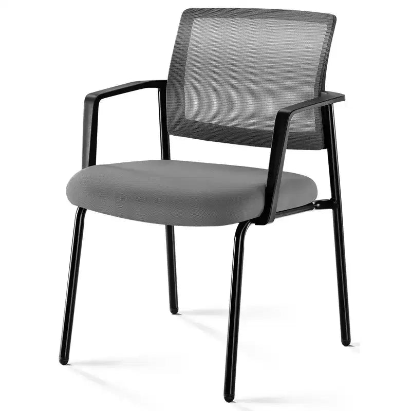 TUYOHW Mesh Criss Cross Chair no Wheels Set of 1,Office Chair with Lumbar Support and Metal Legs,Gaming Chair for Office