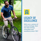 Kent International Front Runner Hybrid Bike - 700c - City Bike with 7 Speed Drivetrain, Lightweight Alloy Wheels, and Height Adjustable Seat Post