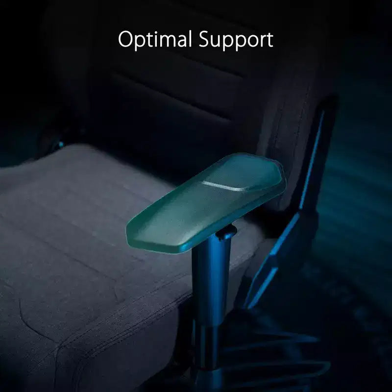 ASUS ROG Aethon Fabric Edition Gaming Chair, Dual-Density Seat Cushion, 2D Armrests with Soft Padding, Integrated Lumbar Support, All-Steel Frame