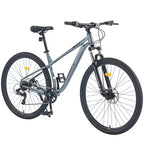 29 Inch Mountain Bike, Single Speed/ 8 Speeds , Steel Frame, Front Suspension Fork, Disc Brake Bicycle for Women Men Adult,Multi Color