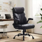 Office Chair with High Back,Computer Desk Chair Adjustable Height, Backrest Tilt Angle, Lumbar Support Swivel Rolling Wheels Comfy for Office Gaming