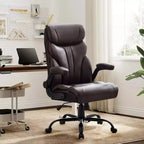 Office Chair with High Back,Computer Desk Chair Adjustable Height, Backrest Tilt Angle, Lumbar Support Swivel Rolling Wheels Comfy for Office Gaming