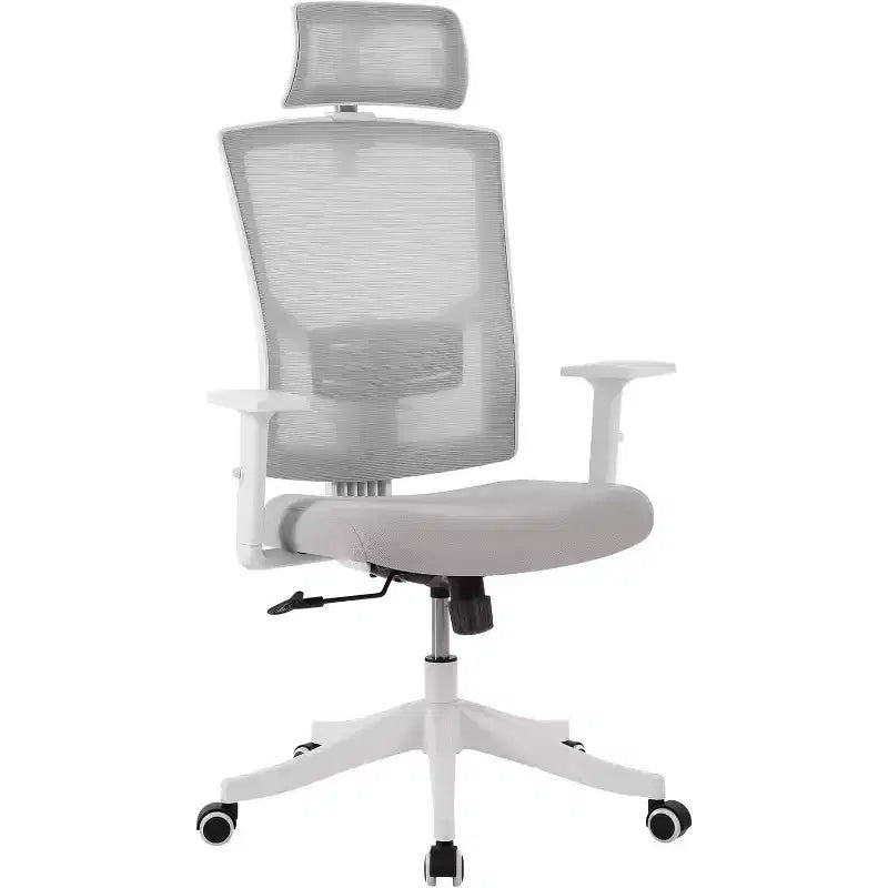 Ergonomic Mesh Desk Chair | Padded Headrest & Wheels | Gaming/Office Chair for E-Sport Room, Office, Bedroom
