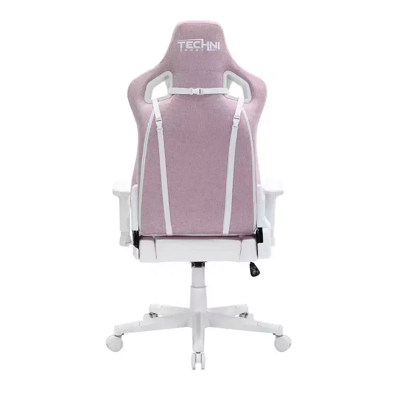 TUYOHW 300lbs Swivel Gaming Chair with Adjustable Height,Lumbar&Head Pillow,Wheels,Ergonomics Office Chairs Video Game Chaise for Office&Home