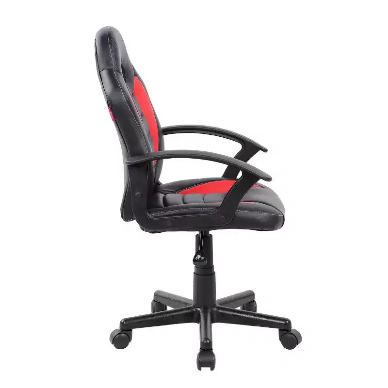 TUYOHW Kid's Ergonomics Gaming Chair 360 Swivel Chair with Wheels,Black/Red Computer Chair for Office&Home,Versatile Leisure Chair,Black/Red