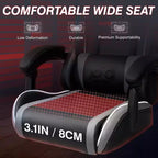 KERDOM Executive Leather Office Chair, Ergonomic Office Chair High Back Lumbar Support with Padded Armrests