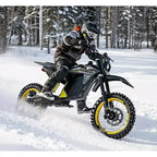 ECOLEAP 3500W Peak Electric Dirt Bike for Teens & Adults, 37MPH Off-Road E-Bike, 48V 21Ah Battery, Up to 55-Mile Range, 400LBS, 13+
