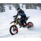 ECOLEAP 3500W Peak Electric Dirt Bike for Teens & Adults, 37MPH Off-Road E-Bike, 48V 21Ah Battery, Up to 55-Mile Range, 400LBS, 13+