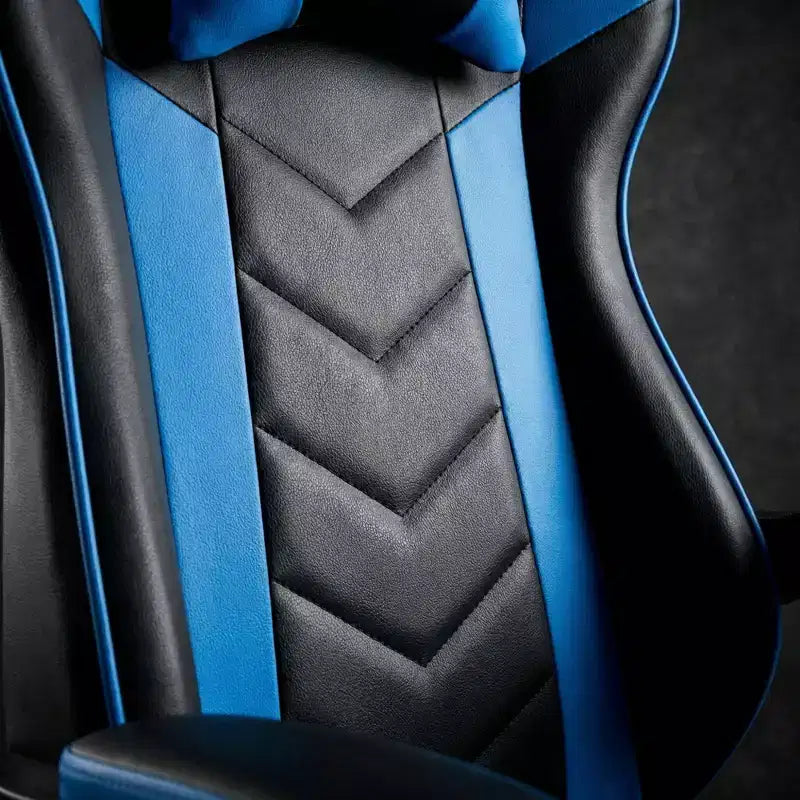 Gaming Chair with Footrest, Ergonomic Computer Chair with Headrest & Lumbar Support, Breathable Height Adjustable Game Chair for Home&Office