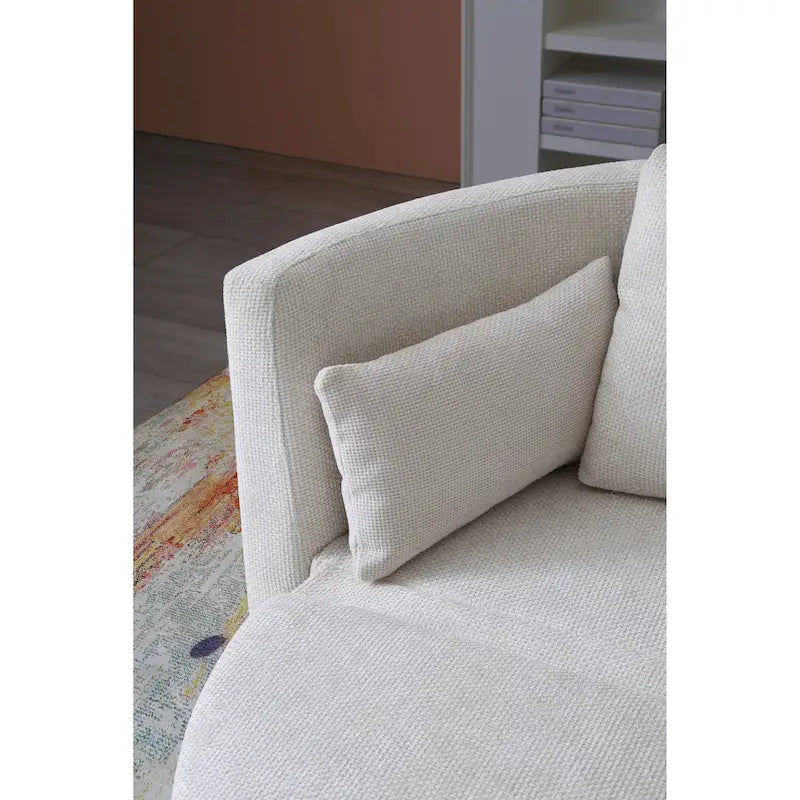 Foldable Linen Chair Bed,Floor Sleeper Sofa Bed,Circular Bed,Adjustable Futon Sofa,Folding Lazy Sofa Couch for Living Room