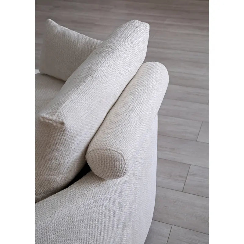 Foldable Linen Chair Bed,Floor Sleeper Sofa Bed,Circular Bed,Adjustable Futon Sofa,Folding Lazy Sofa Couch for Living Room