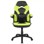 Flash Furniture X10 Gaming Chair Racing Office Ergonomic Computer PC Adjustable Swivel Chair with Flip-up Arms