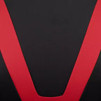 Emma and Oliver Racing Gaming Ergonomic Chair with Fully Reclining Back in Red LeatherSoft