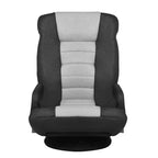Costway 360-Degree Swivel Gaming Floor Chair with Foldable Adjustable Backrest