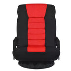 Costway 360-Degree Swivel Gaming Floor Chair with Foldable Adjustable Backrest