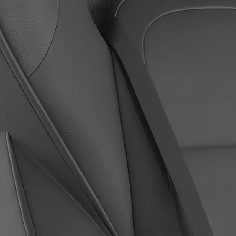 Flash Furniture X40 Gaming Chair Racing Computer Chair with Fully Reclining Back/Arms and Transparent Roller Wheels, Slide-Out Footrest