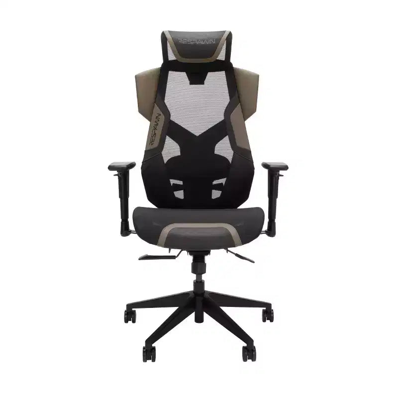 RESPAWN Flexx Mesh Gaming Chair With Lumbar Support and Adjustable Headrest