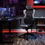 RESPAWN Flexx Mesh Gaming Chair With Lumbar Support and Adjustable Headrest