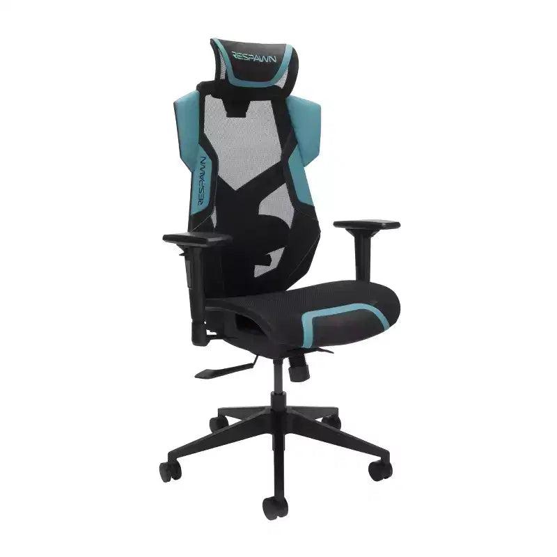 RESPAWN Flexx Mesh Gaming Chair With Lumbar Support and Adjustable Headrest