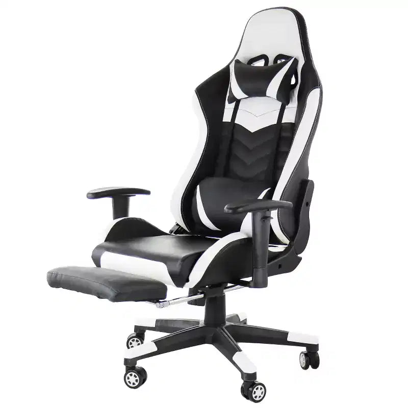GameFitz Gaming Chair with Head Pillow