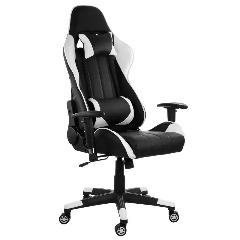 GameFitz Gaming Chair with Head Pillow