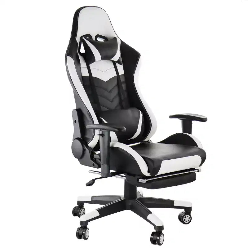 GameFitz Gaming Chair with Head Pillow