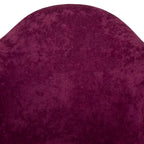 Contemporary Modern Velvet Rocker Chair - Nursery Rocking Accent Chair for Home Living Room Bedroom Patio