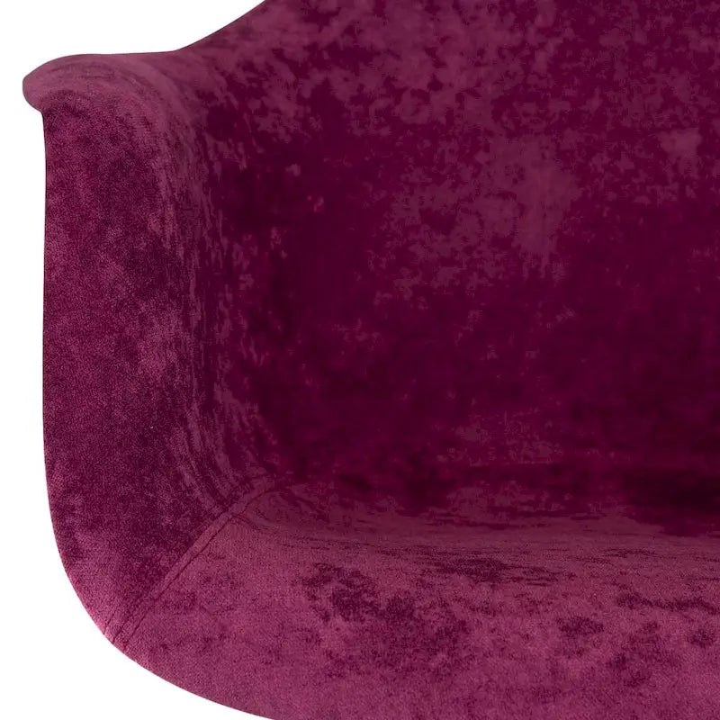 Contemporary Modern Velvet Rocker Chair - Nursery Rocking Accent Chair for Home Living Room Bedroom Patio