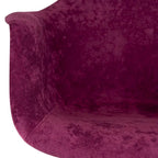 Contemporary Modern Velvet Rocker Chair - Nursery Rocking Accent Chair for Home Living Room Bedroom Patio