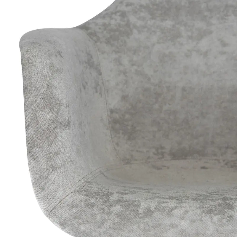 Contemporary Modern Velvet Rocker Chair - Nursery Rocking Accent Chair for Home Living Room Bedroom Patio