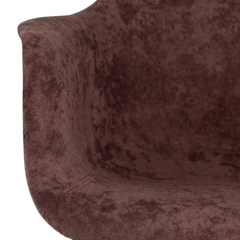Contemporary Modern Velvet Rocker Chair - Nursery Rocking Accent Chair for Home Living Room Bedroom Patio