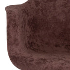 Contemporary Modern Velvet Rocker Chair - Nursery Rocking Accent Chair for Home Living Room Bedroom Patio