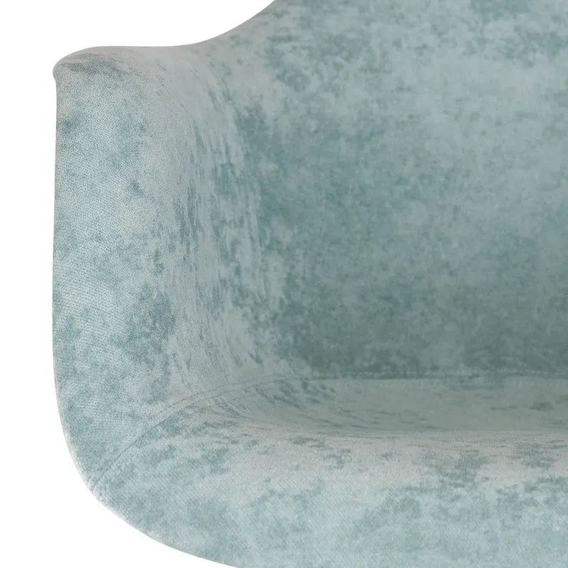 Contemporary Modern Velvet Rocker Chair - Nursery Rocking Accent Chair for Home Living Room Bedroom Patio