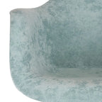 Contemporary Modern Velvet Rocker Chair - Nursery Rocking Accent Chair for Home Living Room Bedroom Patio